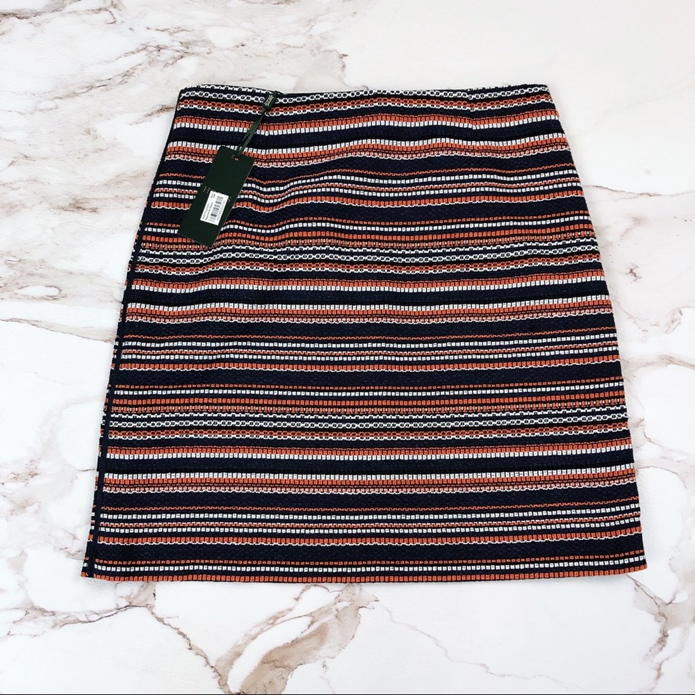 Hobbs Tammi Striped Skirt - Picture 3 of 6